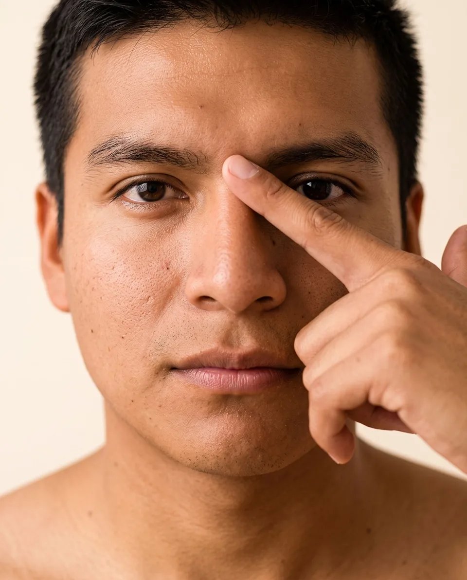 Depilación láser de entrecejo para hombre