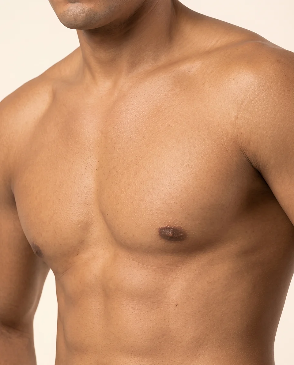 Depilación láser de pecho para hombre
