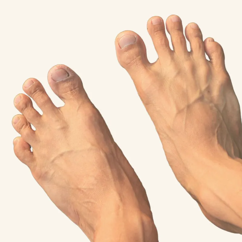 Depilación láser de pies para hombre
